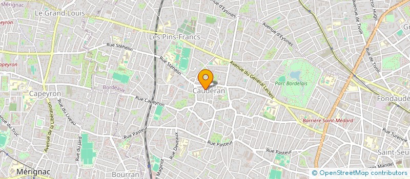 localisation de l'entreprise SCI MOHONA  BORDEAUX