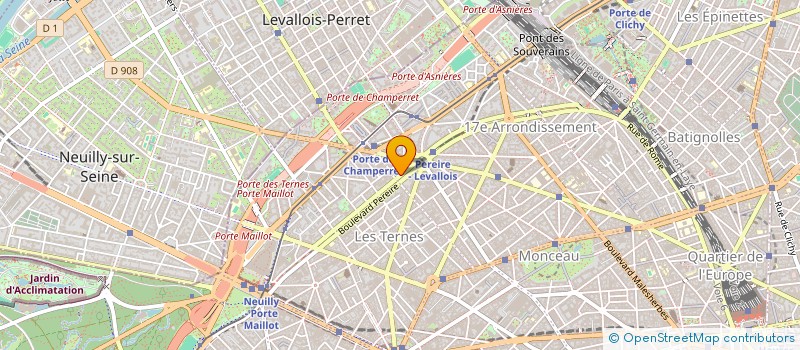 localisation de l'entreprise SCI MOIBAB  PARIS