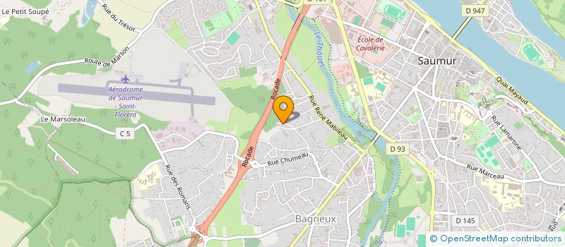 localisation de l'entreprise SCI MOIGNARD SAUMUROISE  SAUMUR