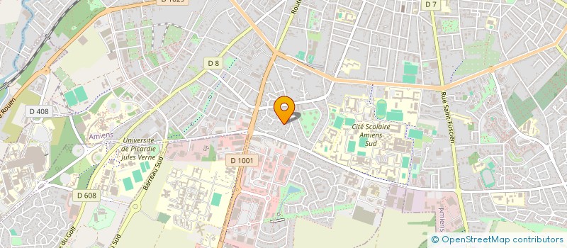 localisation de l'entreprise SCI MOILLET HORIZONS à AMIENS