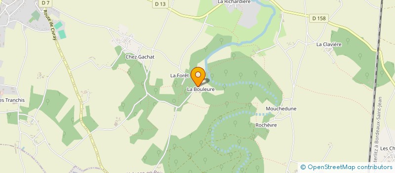 localisation de l'entreprise SCI MOINE à VALENCE-EN-POITOU