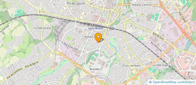 localisation de l'entreprise SCI MOINERIE 29 à SAINT-BRIEUC