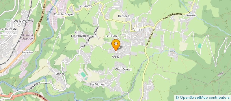 localisation de l'entreprise SCI MOIRCEY  VILLAZ