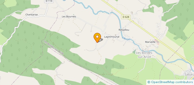 localisation de l'entreprise SCI MOIROT MARINIG à CASTEX