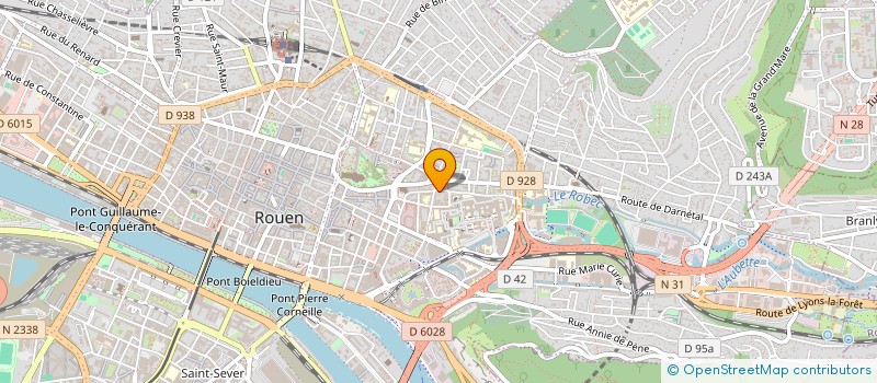 localisation de l'entreprise SCI MOIROUD-LEQUELLEC à ROUEN