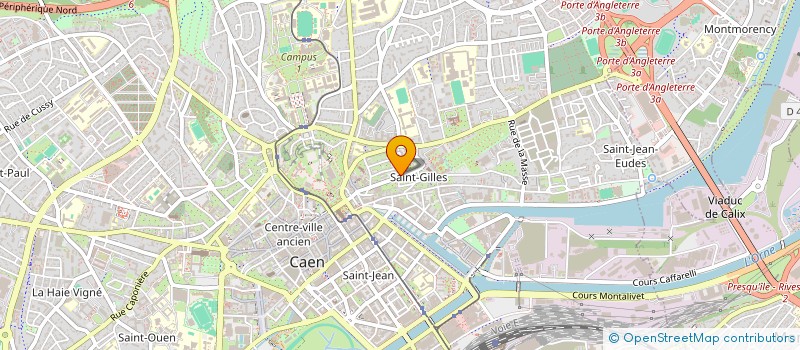 localisation de l'entreprise SCI MOISANT à CAEN