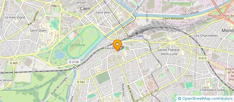 localisation de l'entreprise SCI MOISE & KILLIAN LEGUEDOIS  CAEN