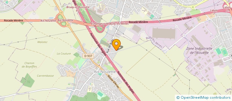 localisation de l'entreprise SCI MOISSON  AIX-NOULETTE