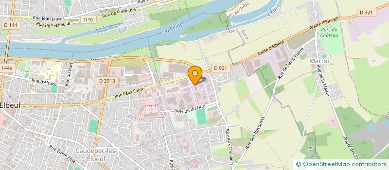 localisation de l'entreprise SCI MOISSON IMMOBILIER  SAINT-PIERRE-LES-ELBEUF