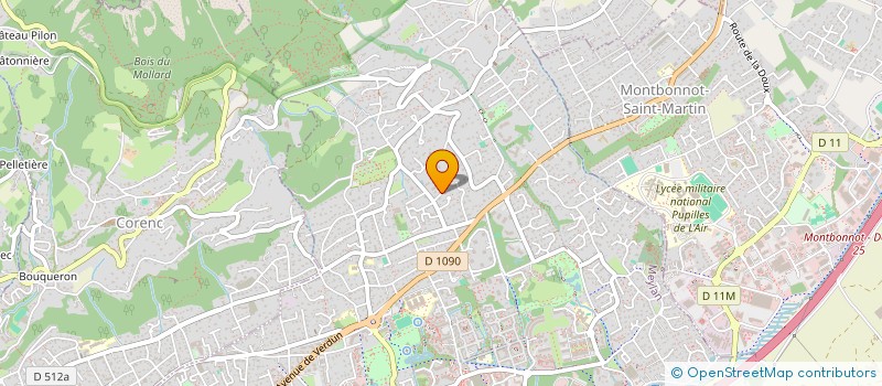 localisation de l'entreprise SCI MOJEPIE  MEYLAN