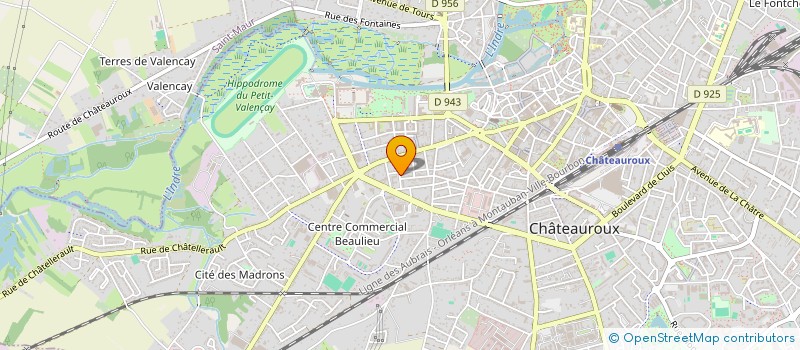 localisation de l'entreprise SCI MOJITO à CHATEAUROUX