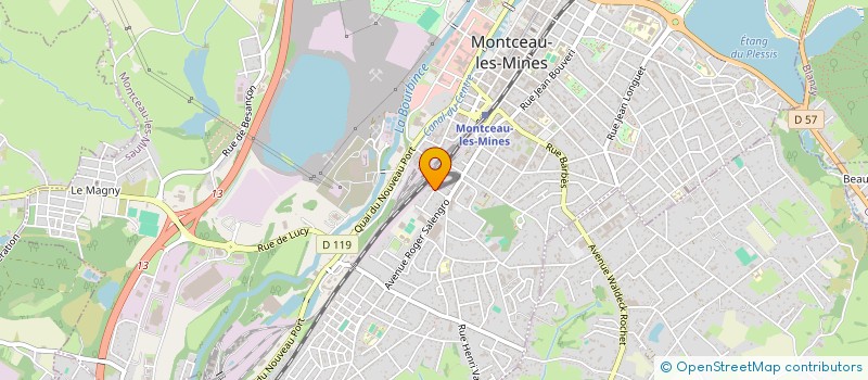 localisation de l'entreprise SCI MOJOURIAN à MONTCEAU-LES-MINES