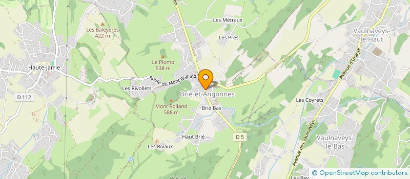 localisation de l'entreprise SCI MOJU  BRIE-ET-ANGONNES