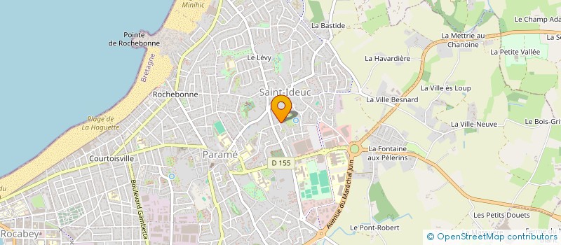 localisation de l'entreprise SCI MOKA  SAINT-MALO