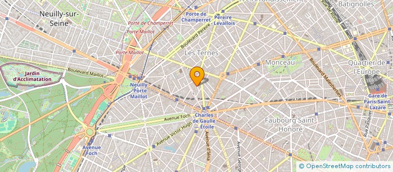 localisation de l'entreprise SCI MOKA  PARIS