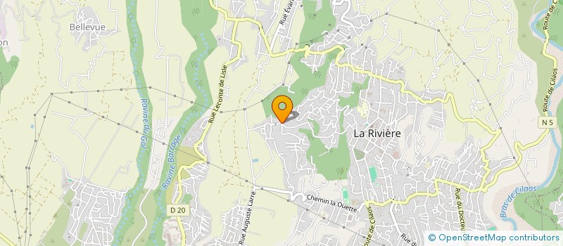 localisation de l'entreprise SCI MOKA  SAINT-LOUIS