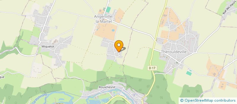 localisation de l'entreprise SCI MOKA  ANGERVILLE-LA-MARTEL