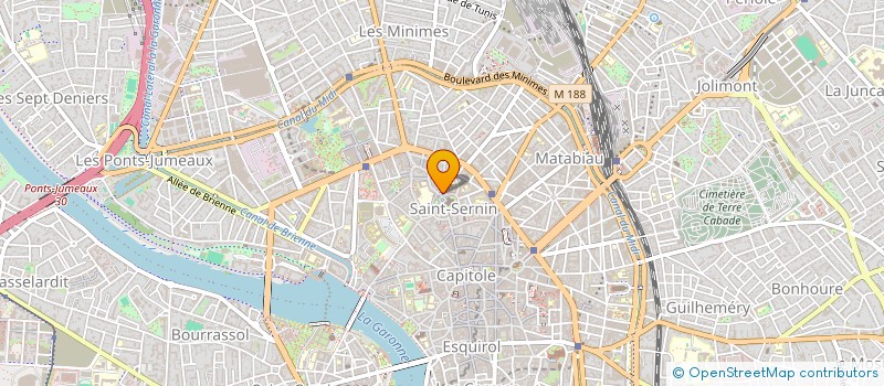 localisation de l'entreprise SCI MOKA-IMMO à TOULOUSE