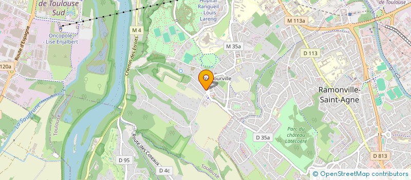 localisation de l'entreprise SCI MOKA-INVEST à TOULOUSE