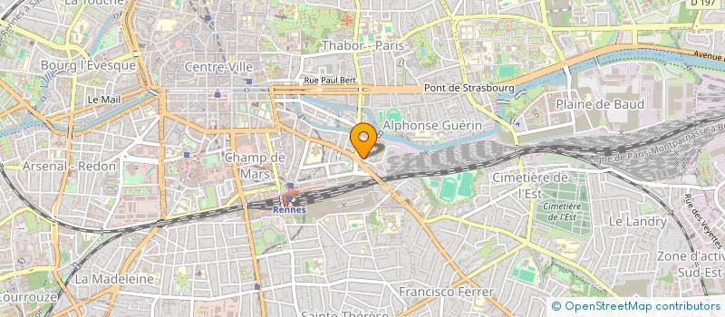 localisation de l'entreprise SCI MOKE  RENNES