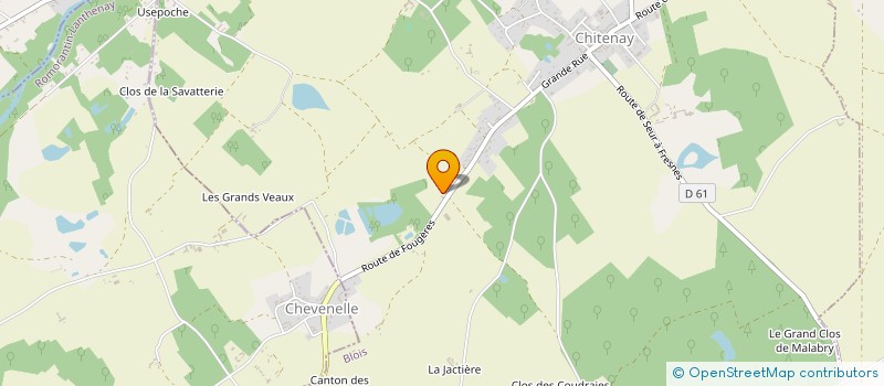 localisation de l'entreprise SCI MOLA  CORMERAY