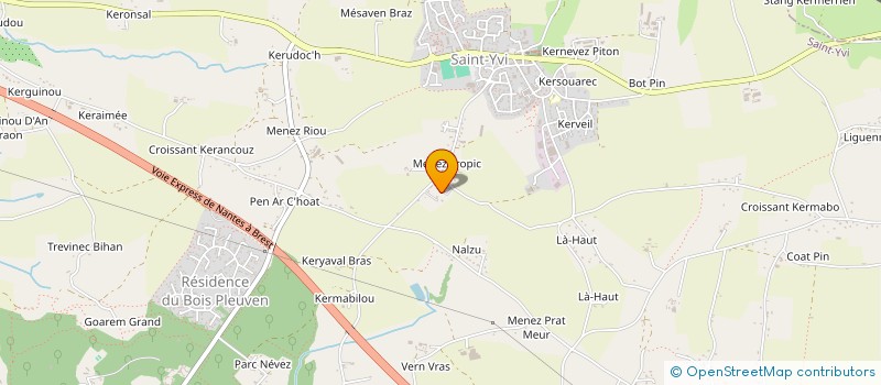 localisation de l'entreprise SCI MOLANDE  SAINT-YVI