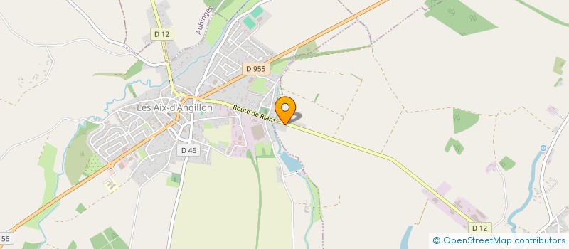 localisation de l'entreprise SCI MOLANGE  LES AIX D'ANGILLON