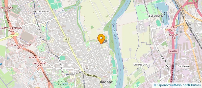 localisation de l'entreprise SCI MOLARD  BLAGNAC