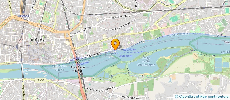 localisation de l'entreprise SCI MOLBEUX DU HALAGE  ORLEANS