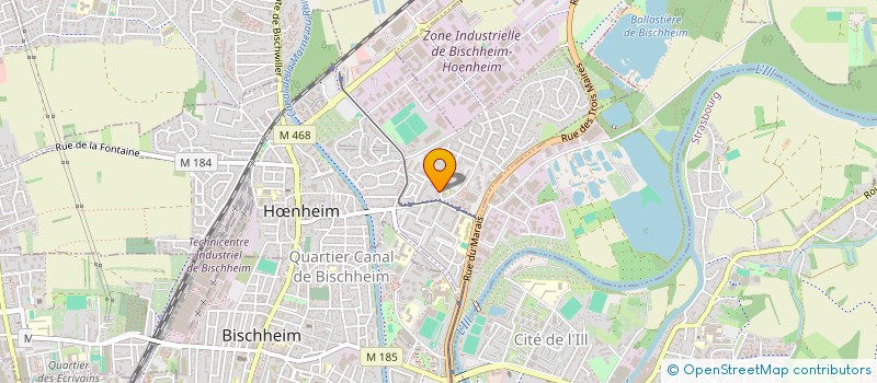 localisation de l'entreprise SCI MOLD IMMO  HNHEIM