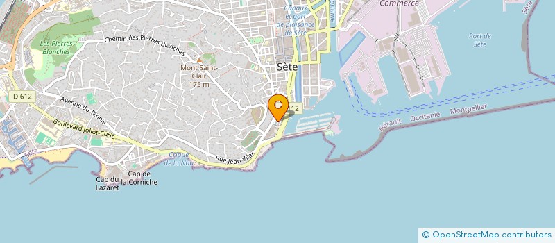 localisation de l'entreprise SCI MOLE  SETE