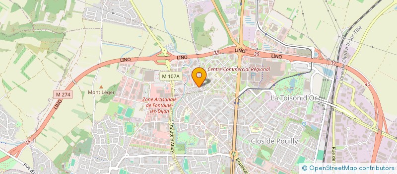 localisation de l'entreprise SCI MOLENAAR  AHUY