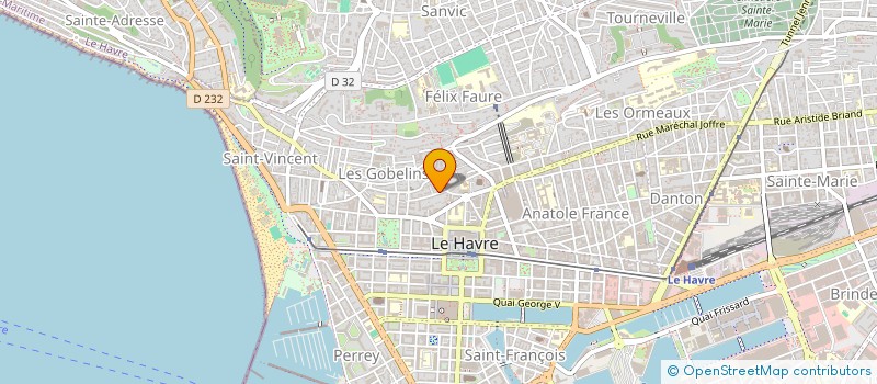 localisation de l'entreprise SCI MOLICOTE à LE HAVRE