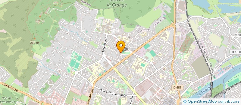 localisation de l'entreprise SCI MOLIERE à THIONVILLE