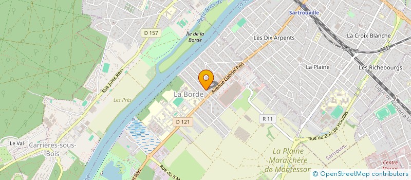 localisation de l'entreprise SCI MOLIERE  MONTESSON