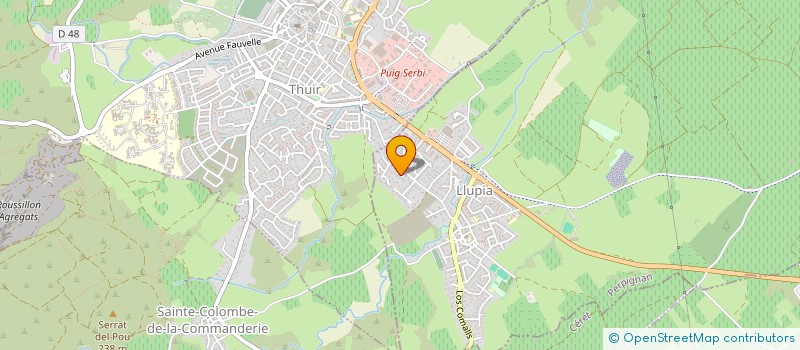 localisation de l'entreprise SCI MOLIERES  MONTAUBAN