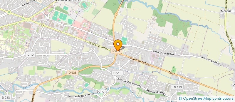 localisation de l'entreprise SCI MOLILOU  IDRON