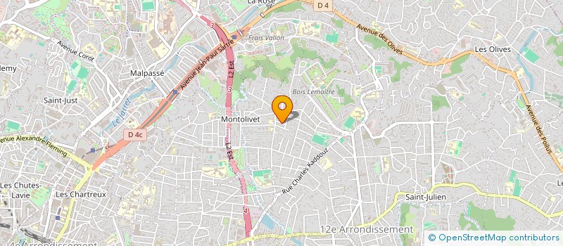 localisation de l'entreprise SCI MOLINA à MARSEILLE