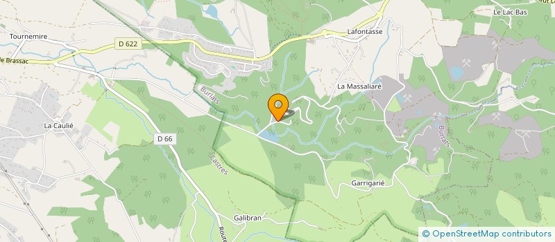 localisation de l'entreprise SCI MOLINIK à BURLATS