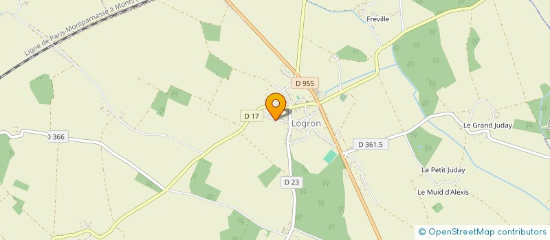 localisation de l'entreprise SCI MOLITARD à CONIE-MOLITARD