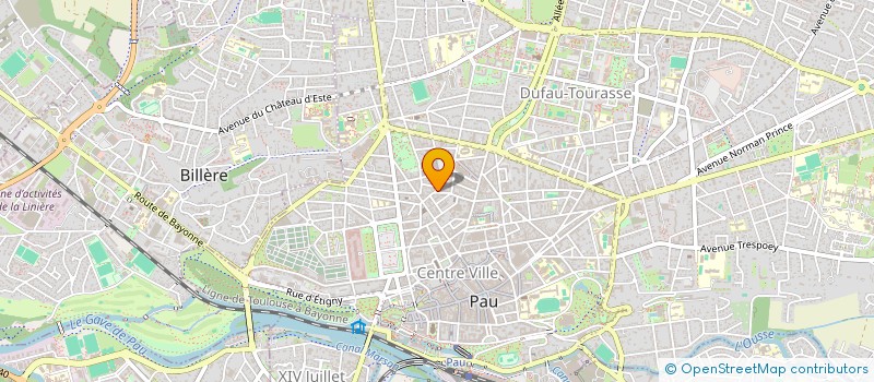 localisation de l'entreprise SCI MOLLE à PAU