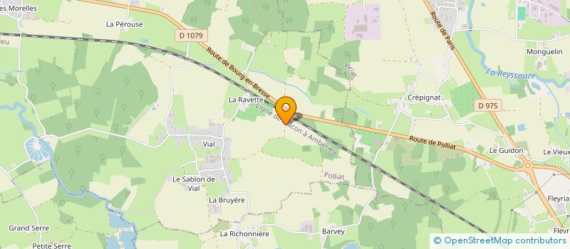 localisation de l'entreprise SCI MOLLIET à POLLIAT