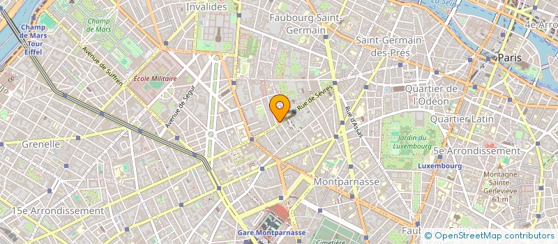 localisation de l'entreprise SCI MOLLY  PARIS