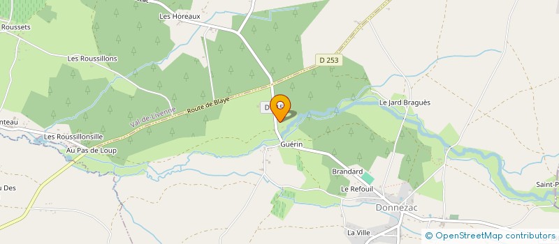 localisation de l'entreprise SCI MOLLY à REIGNAC