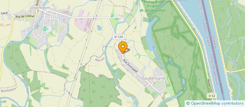 localisation de l'entreprise SCI MOLLY  HINDISHEIM