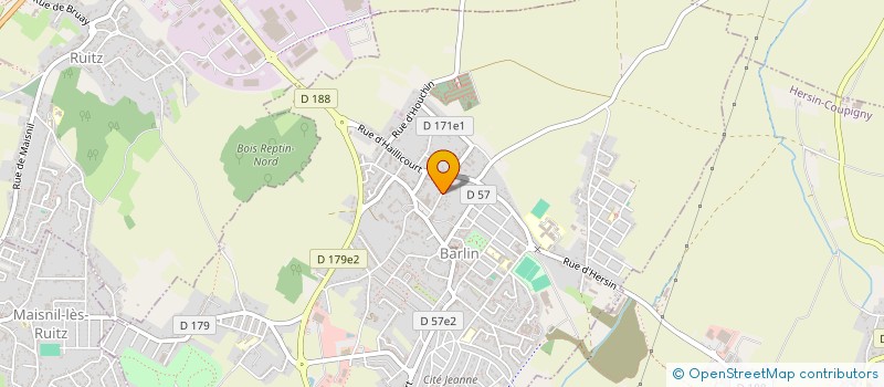localisation de l'entreprise SCI MOLON BARLIN COMBE à BARLIN