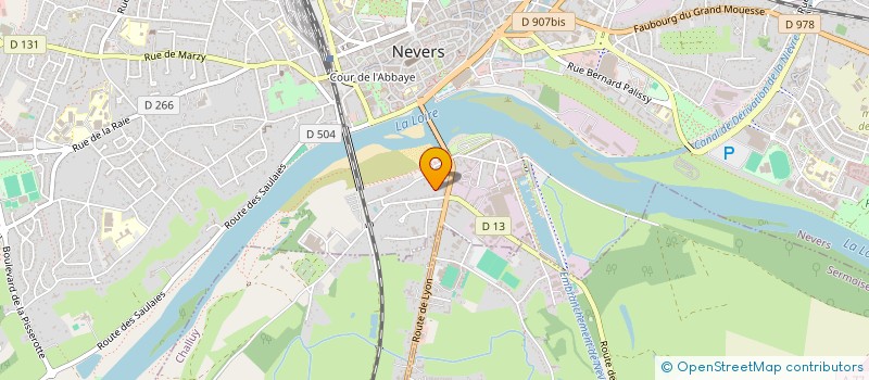 localisation de l'entreprise SCI MOLOPO JUILLET à NEVERS