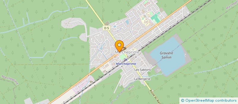 localisation de l'entreprise SCI MOLTES  MARCHEPRIME