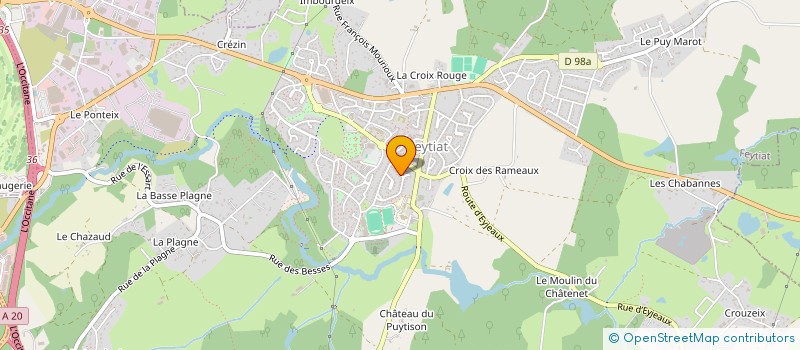 localisation de l'entreprise SCI MOLTES à FEYTIAT