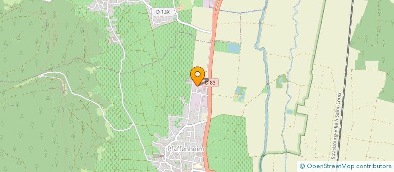 localisation de l'entreprise SCI MOLTES LEONARD ET SUCC  PFAFFENHEIM